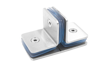 Коннектор для душевой кабины на 3 стекла шлифованный t727-2 SSS  купить в Самаре