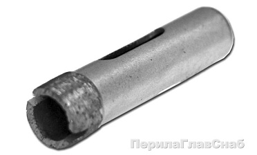 Алмазная коронка для плитки, Ø15 мм, гайка М10 k403 купить в Самаре