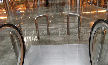 Защитный барьер эскалатора в Самаре. Готовые проекты ПерилаГлавСнаб