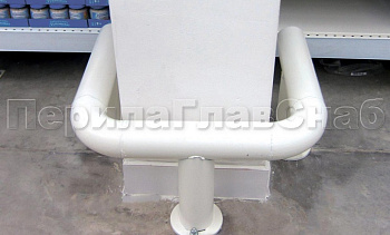 Отбойник для автомобилей из черного металла в Самаре. Готовые проекты ПерилаГлавСнаб