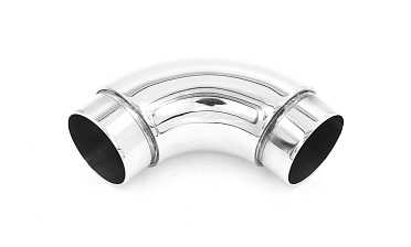 Отвод поручня под Ø38.1х110х1.5 мм, 90°, литой, полированный 600 Grit, с двумя установочными кольцами, (AISI 316) k059-4 купить в Самаре Отвод поручня под Ø38.1х110х1.5 мм, 90°, литой, полированный 600 Grit, с двумя установочными кольцами, (AISI 316) k059-4 купить в Самаре