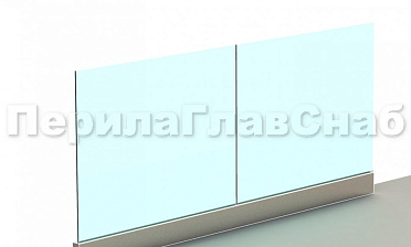 Ограждение без поручня на профиле купить в Самаре