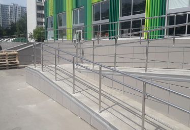 Поручни для инвалидов из нержавеющей стали купить в Самаре