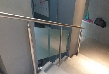 Ограждения и перила без ригелей купить в Самаре