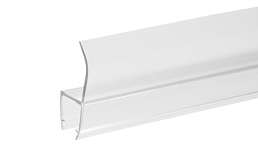 Уплотнитель для стекла 8 мм, стекло-стекло 2200 мм, прозрачный t204-2 купить в Самаре Уплотнитель для стекла 8 мм, стекло-стекло 2200 мм, прозрачный t204-2 купить в Самаре