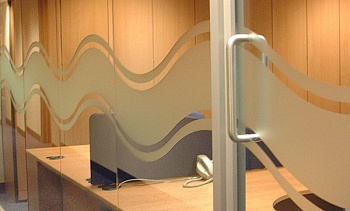 Cтеклянные перегородки - вариант 2 в Самаре. Готовые проекты ПерилаГлавСнаб