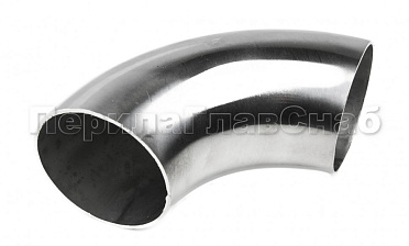 Отвод поручня под сварку для Ø50.8х1.5х145 AISI 201 #400 в упаковке по 100 шт. k021-15-100 купить в Самаре