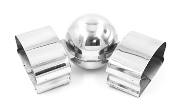 Поворот пластикового фигурного поручня, шаровый, полированный, AISI 304 k061 купить в Самаре Поворот пластикового фигурного поручня, шаровый, полированный, AISI 304 k061 купить в Самаре