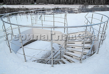 Готовые комплекты перил для лестниц купить в Самаре