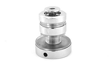 Крепление трека 30х10 к стеклу, AISI 304 полированная t449 PSS купить в Самаре