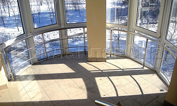 Ригельное ограждение для панорамных окон в Самаре. Готовые проекты ПерилаГлавСнаб