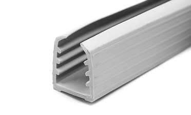 Уплотнитель в поручень с пазом 24х24 для стекла 8+8мм, EPDM (палки по 3м) СЕРЫЙ Фk303-G купить в Самаре