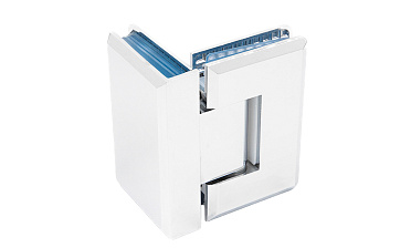 Петля для душевой кабины стекло-стекло 90° 90х55 мм латунь-хром, полированная t304 PC купить в Самаре Петля для душевой кабины стекло-стекло 90° 90х55 мм латунь-хром, полированная t304 PC купить в Самаре