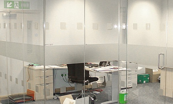 Стеклянные перегородки с рисунком в Самаре. Готовые проекты ПерилаГлавСнаб