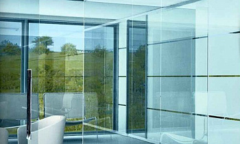 Стеклянные офисные перегородки на алюминиевом профиле в Самаре. Готовые проекты ПерилаГлавСнаб