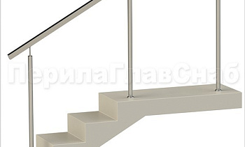 Нержавеющие ограждения без ригелей с квадратным поручнем в Самаре. Готовые проекты ПерилаГлавСнаб Нержавеющие ограждения без ригелей с квадратным поручнем в Самаре. Готовые проекты ПерилаГлавСнаб