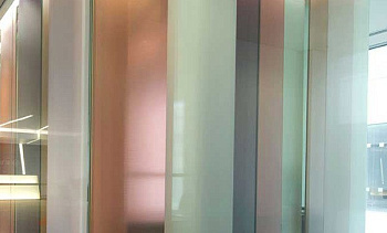 Перегородки в офис с подсветкой в Самаре. Готовые проекты ПерилаГлавСнаб