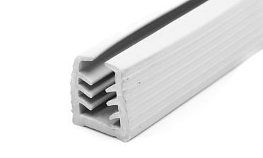 Уплотнитель в поручень с пазом 27х30 для стекла 10 мм, EPDM (палки 3 м) СЕРЫЙ Фk305-G купить в Самаре