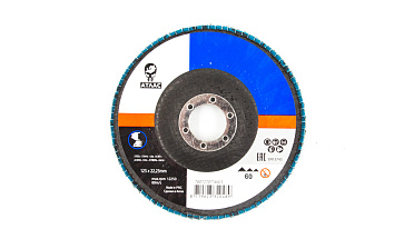 Шлиф. диск "лепесток" 125х22 Р-60 Atlas Ф-0243 купить в Самаре Шлиф. диск "лепесток" 125х22 Р-60 Atlas Ф-0243 купить в Самаре