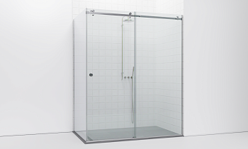Комплект фурнитуры для раздвижной душевой перегородки, угловой, на профиле t552-1 в Самаре. Готовые проекты ПерилаГлавСнаб