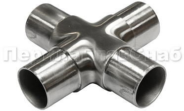 Соединение поручня Ø38.1 мм, крестовина (AISI 304) k360 купить в Самаре