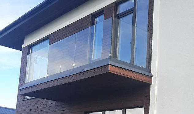 Частный дом балкон в Самаре. Готовые проекты ПерилаГлавСнаб Частный дом балкон в Самаре. Готовые проекты ПерилаГлавСнаб