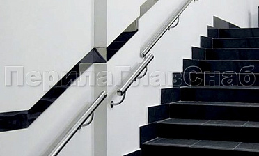 Пристенный поручень из нержавеющей стали 50 мм купить в Самаре