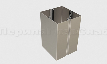 Облицовка квадратной колонны в Самаре. Готовые проекты ПерилаГлавСнаб