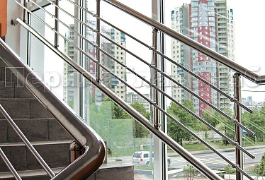 Ограждение на окна из нержавеющей стали купить в Самаре