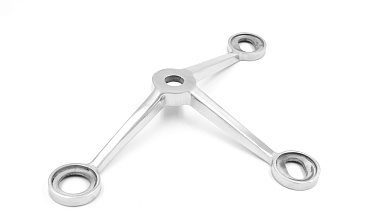 Спайдер-200мм Y-образный 3х26х38, 1х18х36/40мм, нагрузки: 1кН, 2кН (AISI 304) k288-Y купить в Самаре Спайдер-200мм Y-образный 3х26х38, 1х18х36/40мм, нагрузки: 1кН, 2кН (AISI 304) k288-Y купить в Самаре