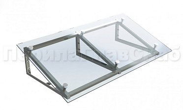 Козырек на треугольном скате на спайдерах купить в Самаре