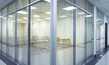 Cтеклянные перегородки - вариант 4 в Самаре. Готовые проекты ПерилаГлавСнаб