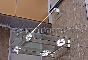 Консольные козырьки купить в Самаре Консольные козырьки купить в Самаре