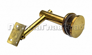 Выносной держатель поручня на стекло 8-16 мм, под золото (AISI 304) Фk241-88 купить в Самаре Выносной держатель поручня на стекло 8-16 мм, под золото (AISI 304) Фk241-88 купить в Самаре