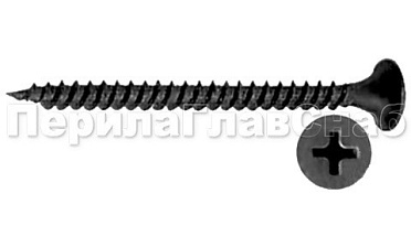 Саморез 3,5х15 д/гипсокартона черн. М-4099 купить в Самаре