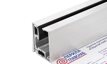 Комплект зажимного профиля для стекла 8-12 мм, неанодированный, L=3000 мм т40-4 AL купить в Самаре