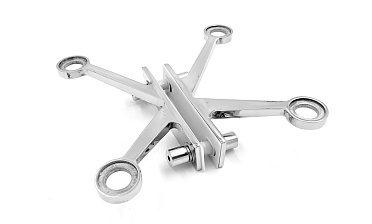 X-спайдер для установки на стеклянное ребро AISI 304 k290-X купить в Самаре