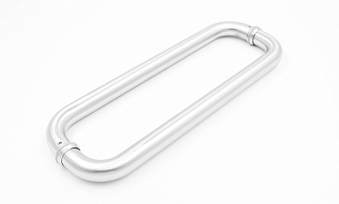 Ручка двухсторонняя для стекла 8-12 мм, 25х350 мм, шлифованная t627-25-350 SSS купить в Самаре