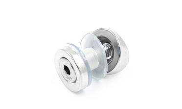 Стеклодержатель точечный для трубы Ø38.1 мм, штампованный, полированный (AISI 304) k074 купить в Самаре Стеклодержатель точечный для трубы Ø38.1 мм, штампованный, полированный (AISI 304) k074 купить в Самаре