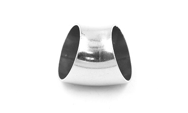Отвод поручня под сварку Ø38.1х100/2х1.35 мм, 45°, полированный 400 Grit, (AISI 304) k095-45 купить в Самаре Отвод поручня под сварку Ø38.1х100/2х1.35 мм, 45°, полированный 400 Grit, (AISI 304) k095-45 купить в Самаре