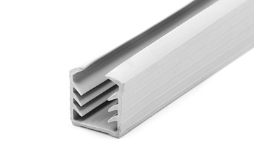 Уплотнитель в поручень с пазом 24х24 для стекла 12мм, EPDM (3-х метровый) СЕРЫЙ Фk301-G купить в Самаре