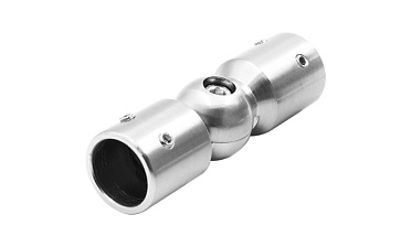 Соединитель труба-труба произвольный угол, нерж. шлифованный t915 SSS купить в Самаре