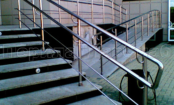 Ограждение пандуса для инвалидов в Самаре. Готовые проекты ПерилаГлавСнаб