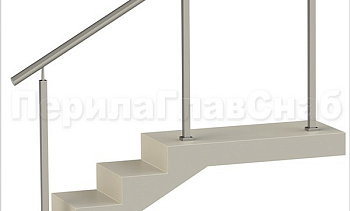 Нержавеющие ограждения без ригелей с квадратными стойками в Самаре. Готовые проекты ПерилаГлавСнаб Нержавеющие ограждения без ригелей с квадратными стойками в Самаре. Готовые проекты ПерилаГлавСнаб