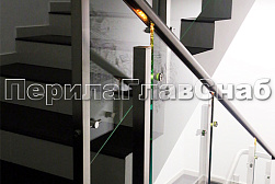 Поручни, перила и ограждения с подсветкой в Самаре. Готовые проекты ПерилаГлавСнаб - фото 9