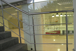 Ограждение на окна из нержавеющей стали в Самаре. Готовые проекты ПерилаГлавСнаб - фото 8