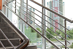 Ограждение на окна из нержавеющей стали в Самаре. Готовые проекты ПерилаГлавСнаб - фото 1