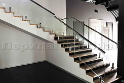 Ограждения лестничных маршей в Самаре. Готовые проекты ПерилаГлавСнаб - фото 10 Ограждения лестничных маршей в Самаре. Готовые проекты ПерилаГлавСнаб - фото 10