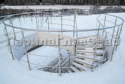 Перила для лестниц из металла в Самаре. Готовые проекты ПерилаГлавСнаб - фото 1