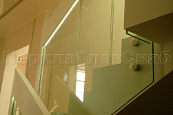 Поручни, перила и ограждения с подсветкой в Самаре. Готовые проекты ПерилаГлавСнаб - фото 23